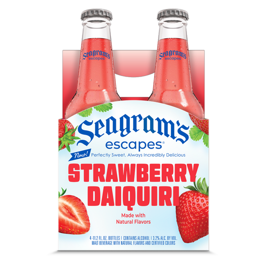 Seagram's Escapes Strawberry Daiquiri 4pk 11.2oz Btl 3.2% ABV