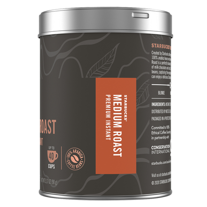 Starbucks Premium Instant Medium Roast 3.17oz Can