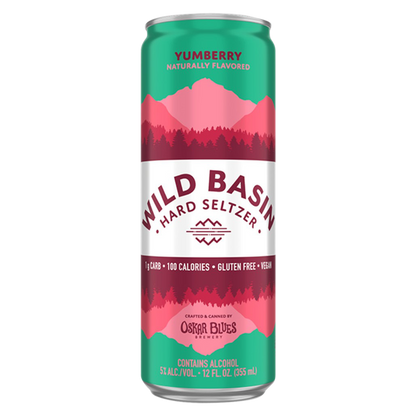 Oskar Blue's Wild Basin Mixed Berry Seltzer 12pk 12oz Can