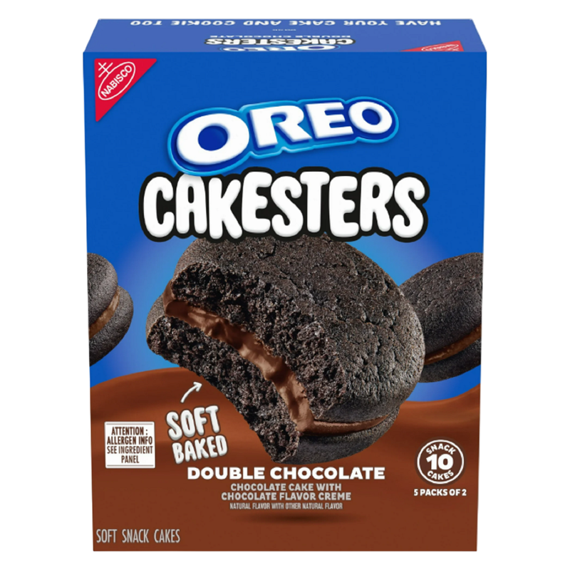 Oreo Cakesters Chocolate, 10.1 oz