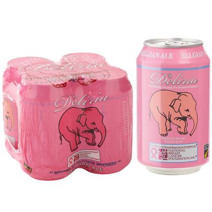 Delirium Deliria Belgian Ale 4pk 11.2oz Can