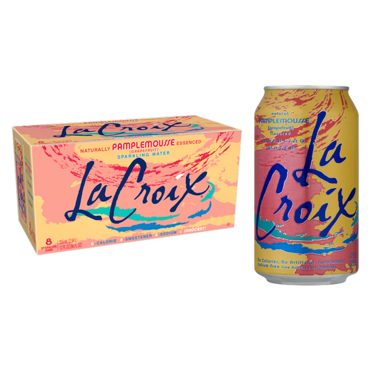 La Croix Grapefruit Sparkling Water 8pk 12oz Can