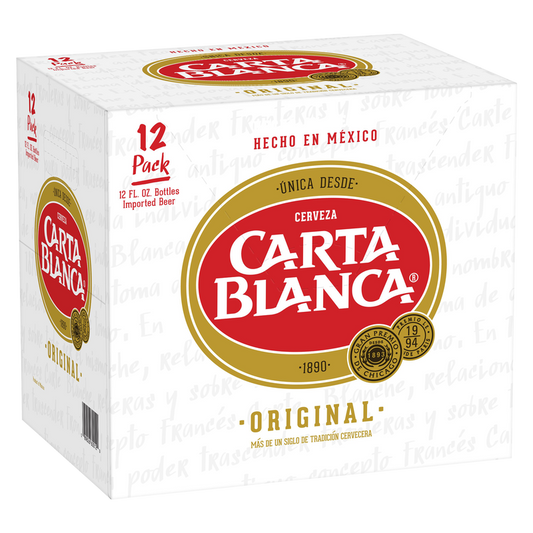 Carta Blanca 12pk 12oz