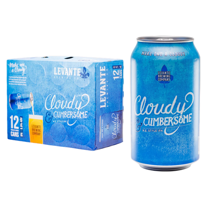Levante Cloudy & Cumbersome IPA 12pk 12oz Can 5.9% ABV