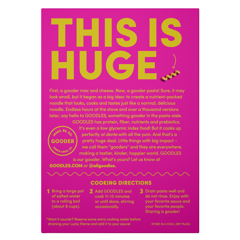 Goodles Dry Pasta Loopdy - Loos - 8oz