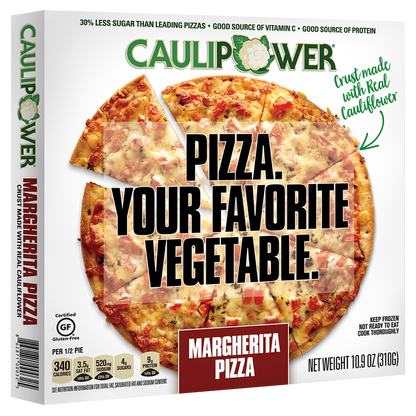CAULIPOWER Margherita Stone-fired Cauliflower Crust Pizza 11.5in 10.9oz