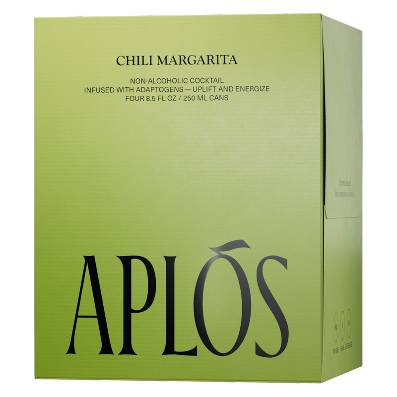 Aplós Chili Margarita Functional Non-Alc Cocktail 4pk 8.5oz Can