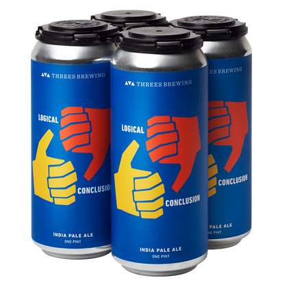 Threes Brewing Logical Conclusion Hazy IPA 4pk 16oz Can 7.0% ABV