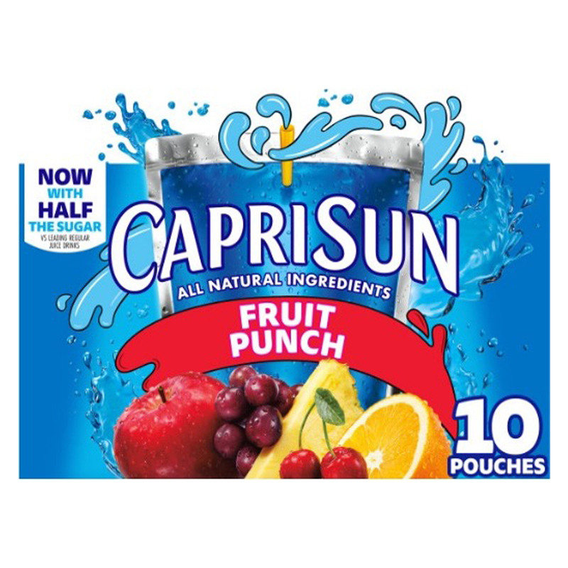Capri Sun Fruit Punch 10pk 6oz Pouch