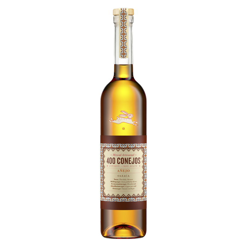 400 Conejos Añejo Mezcal 750ml (80 Proof)