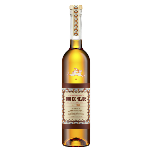 400 Conejos Añejo Mezcal 750ml (80 Proof)