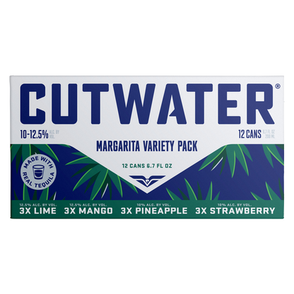 Cutwater Margarita Variety 12pk 200ml Can 10-12% ABV