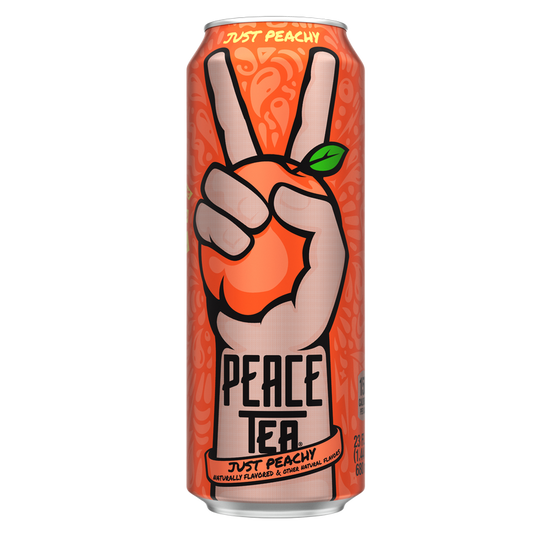 Peace Tea Georgia Peach 23oz Can