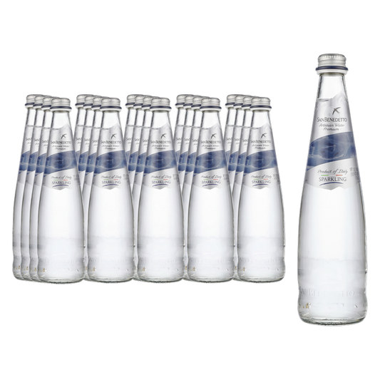 San Benedetto Prestige Sparkling Water 20pk 500mL Glass Bottle Bundle