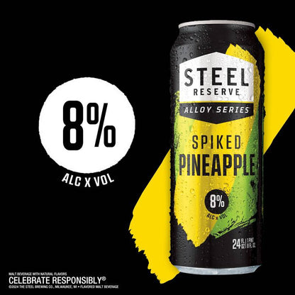 Steel Reserve Pineapple Single 24oz Can