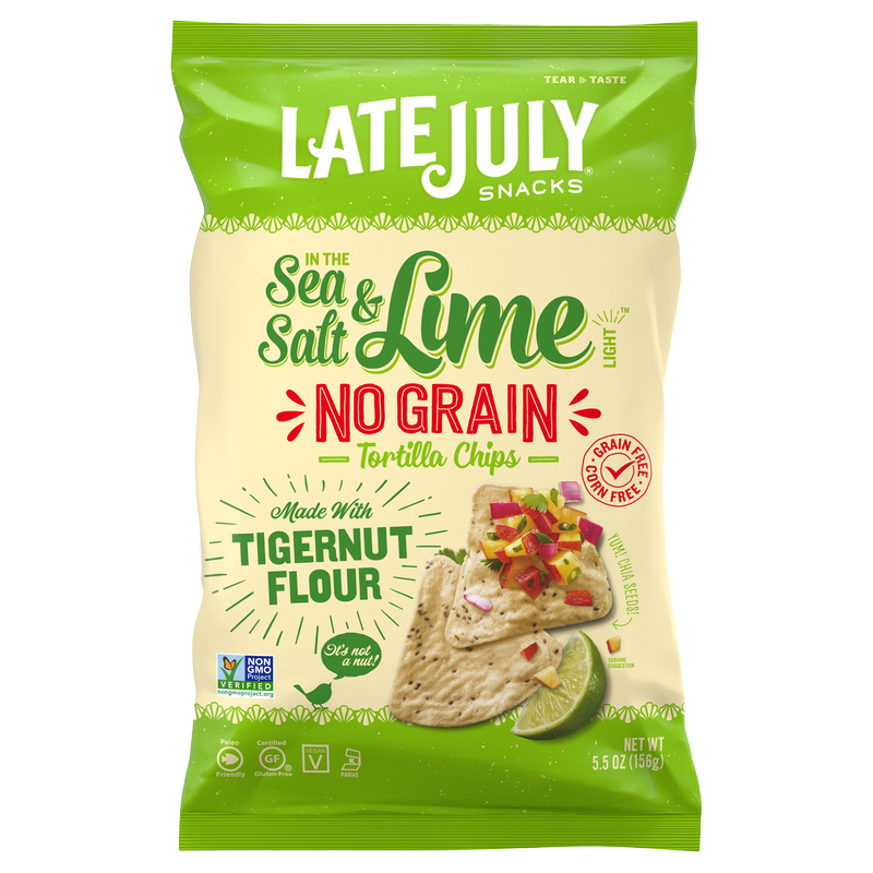 Late July No Grain Sea Salt & Lime Tortilla Chip 5.5oz