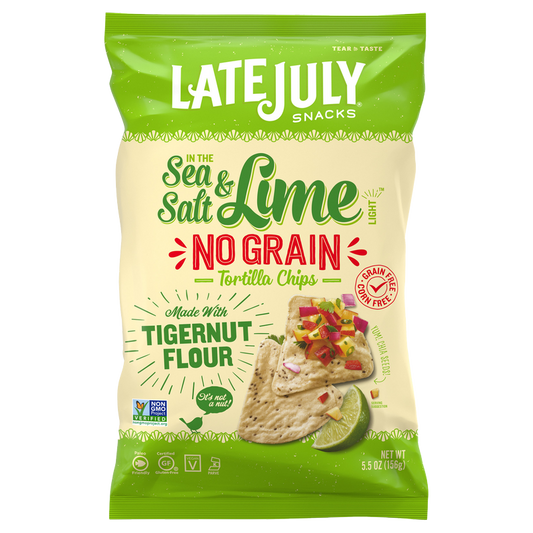Late July No Grain Sea Salt & Lime Tortilla Chip 5.5oz