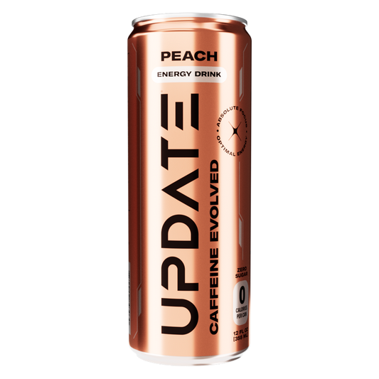 UPDATE Peach Energy Drink 12oz Can