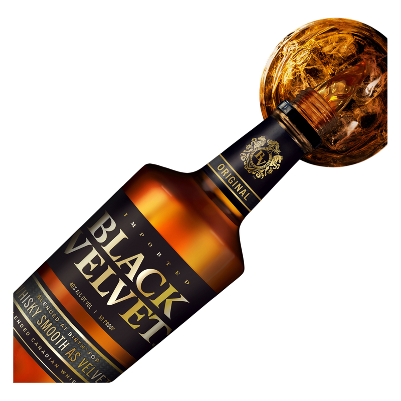 Black Velvet Canadian Whisky 750ml (80 Proof)