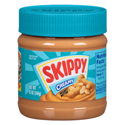 Skippy Creamy Peanut Butter 12oz
