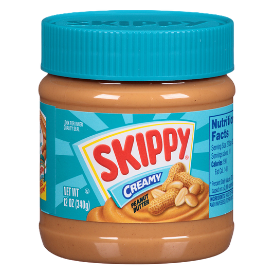 Skippy Creamy Peanut Butter 12oz