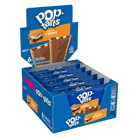 Pop-Tarts Frosted S'mores Toaster Pastries, 2ct 6pk