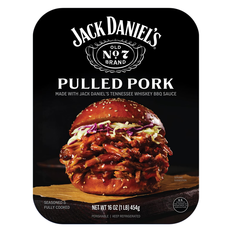 Jack Daniel's Seasoned And Cooked Pulled Pork - 16oz
