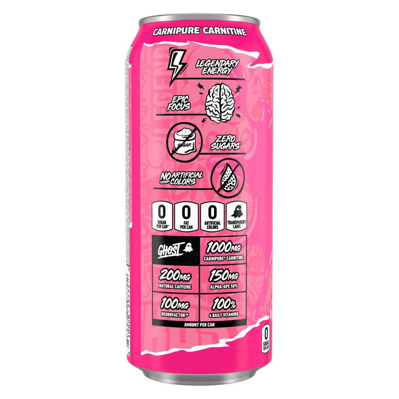 GHOST ENERGY Bubblicious Strawberry Splash 16oz Can