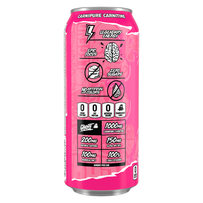 GHOST ENERGY Bubblicious Strawberry Splash 16oz Can