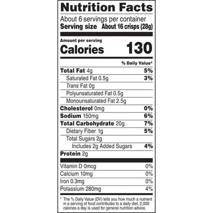 Baked Lay's Salt & Vinegar, 6.25oz