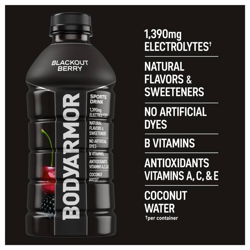 Bodyarmor Blackout Berry 28oz Btl