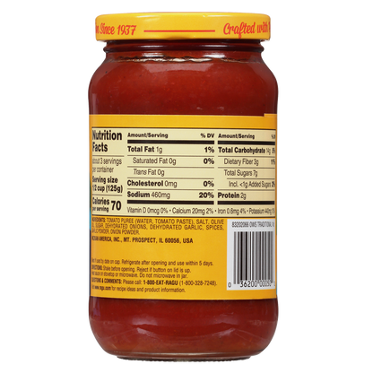 Ragu Old World Style Traditional Pasta Sauce 14oz