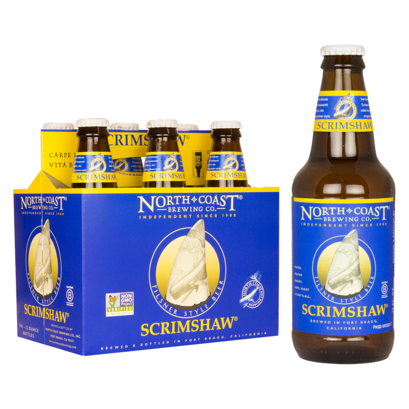 North Coast Scrimshaw Pilsner 6pk 12oz Btl