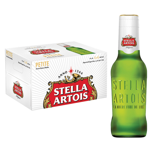 Stella Artois 24pk 7oz Btl 5.2% ABV