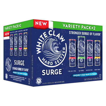 White Claw Surge #2 Variety 12pk 12oz Can 8% ABV