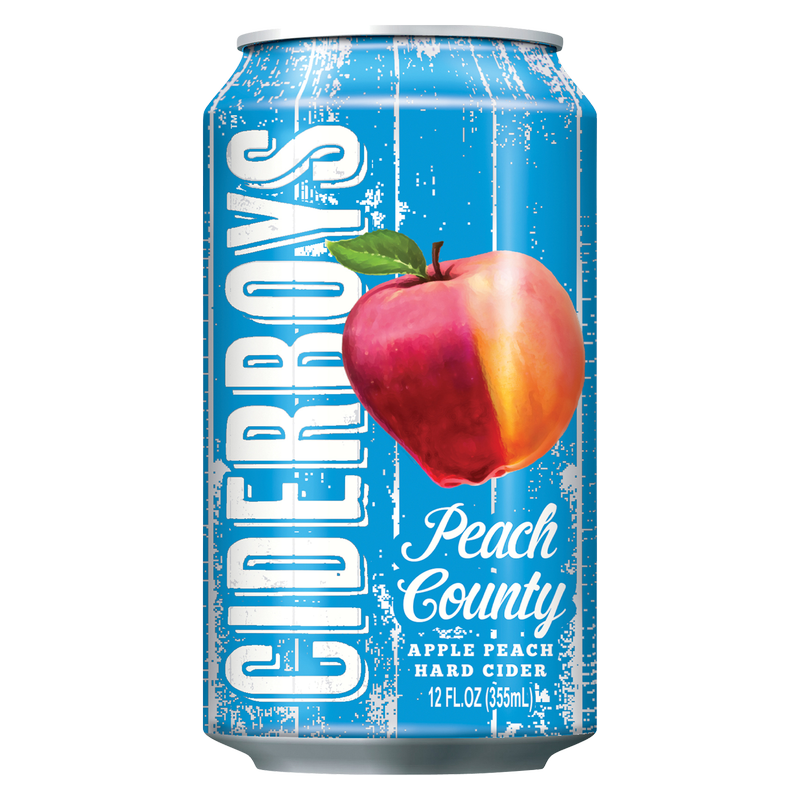Ciderboys Seasonal Cider - Peach Country 6pk 12oz Can