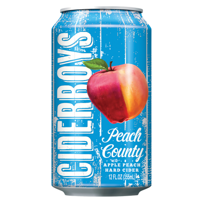 Ciderboys Seasonal Cider - Peach Country 6pk 12oz Can