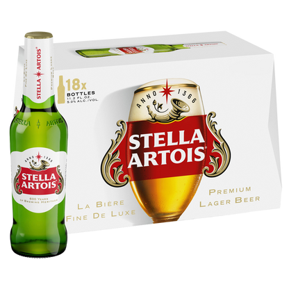 Stella Artois 18pk 11.2oz Btl