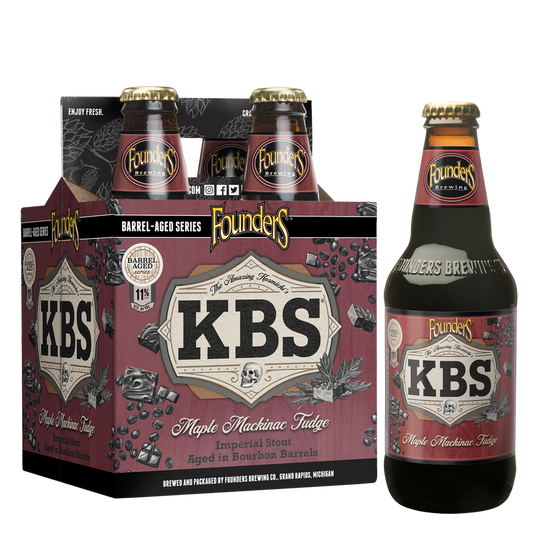 Founders Brewing KBS Maple Mackinac Fudge 4pk 12oz Btl