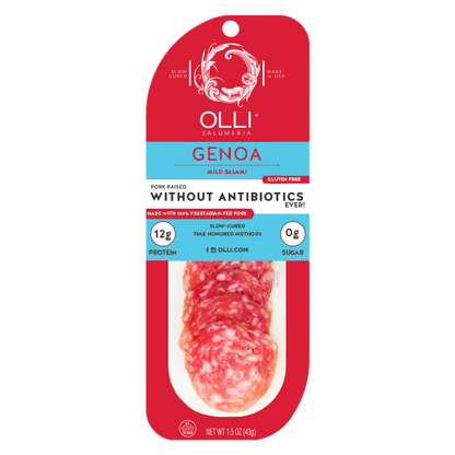 Olli Salumeria Sliced Genoa Salami - 1.5oz