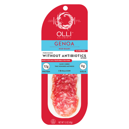 Olli Salumeria Sliced Genoa Salami - 1.5oz