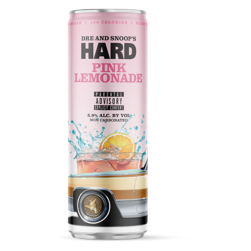 Dre & Snoop's Hard Pink Lemonade 355ml Can