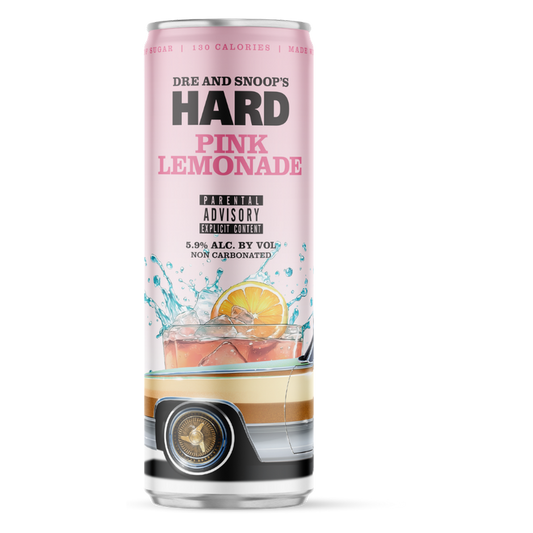 Dre & Snoop's Hard Pink Lemonade 355ml Can