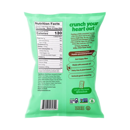Snackish Jalapeno Kick Potato Crisps, 5 OZ