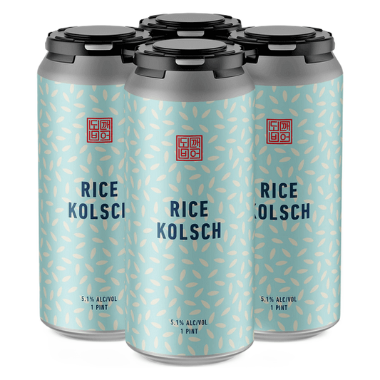 Dokkaerbier Rice Kolsch 4PKC (4PKC 16 OZ)