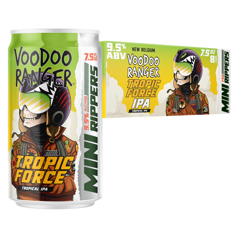 New Belgium Voodoo Ranger Tropic Force IPA 8pk 7.5oz Can