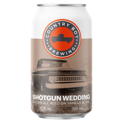 Country Boy Shotgun Wedding Brown Ale 6pk 12oz Can 5.5% ABV