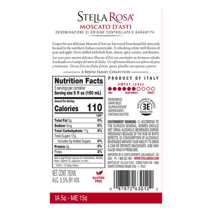 Stella Rosa Moscato d'Asti 750ml Bottle