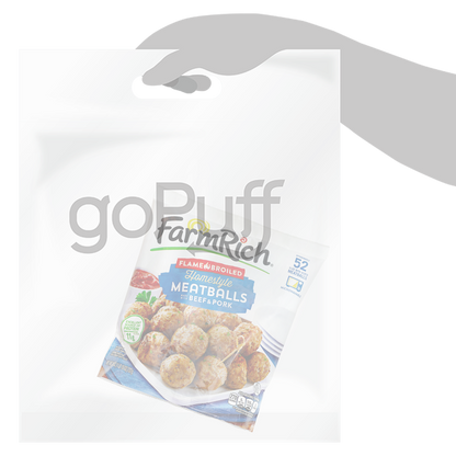 Farm Rich Frozen Homestyle Pork & Beef Meatballs 26oz