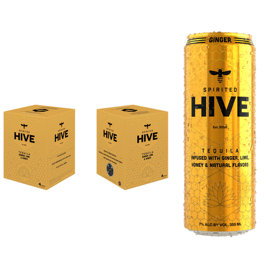 Spirited Hive Tequila Ginger 4pk 12oz (14 Proof)